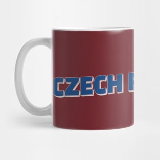 The Czech Republic vintage style retro souvenir Mug